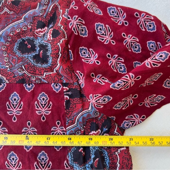 APRIL CORNELL Boho-chic maxi dress with a 70s vibe, Women’s Size Large - Picture 6 of 9